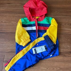 Tommy Hilfiger windbreaker set, brand new, size 12 months
